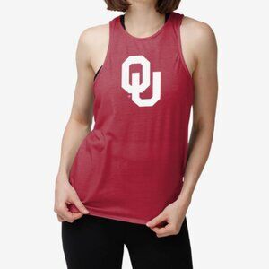 Oklahoma Sooners Womens Tie-Breaker Sleeveless Top Large NWT